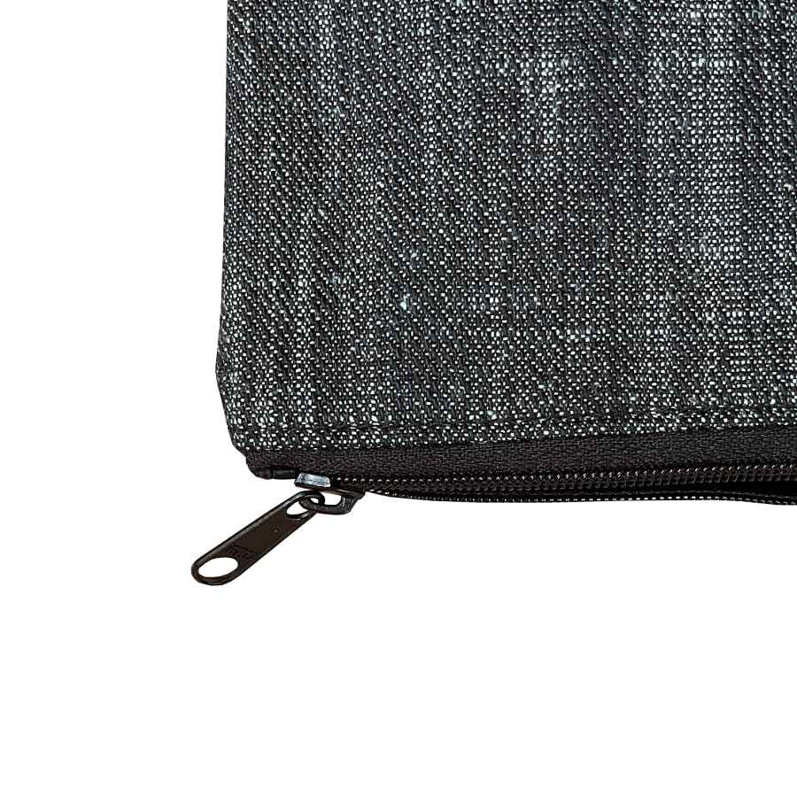 千糸繍院 Brocade zipper pouch, lined with Nishijin brocade, size M. (Denimu3)