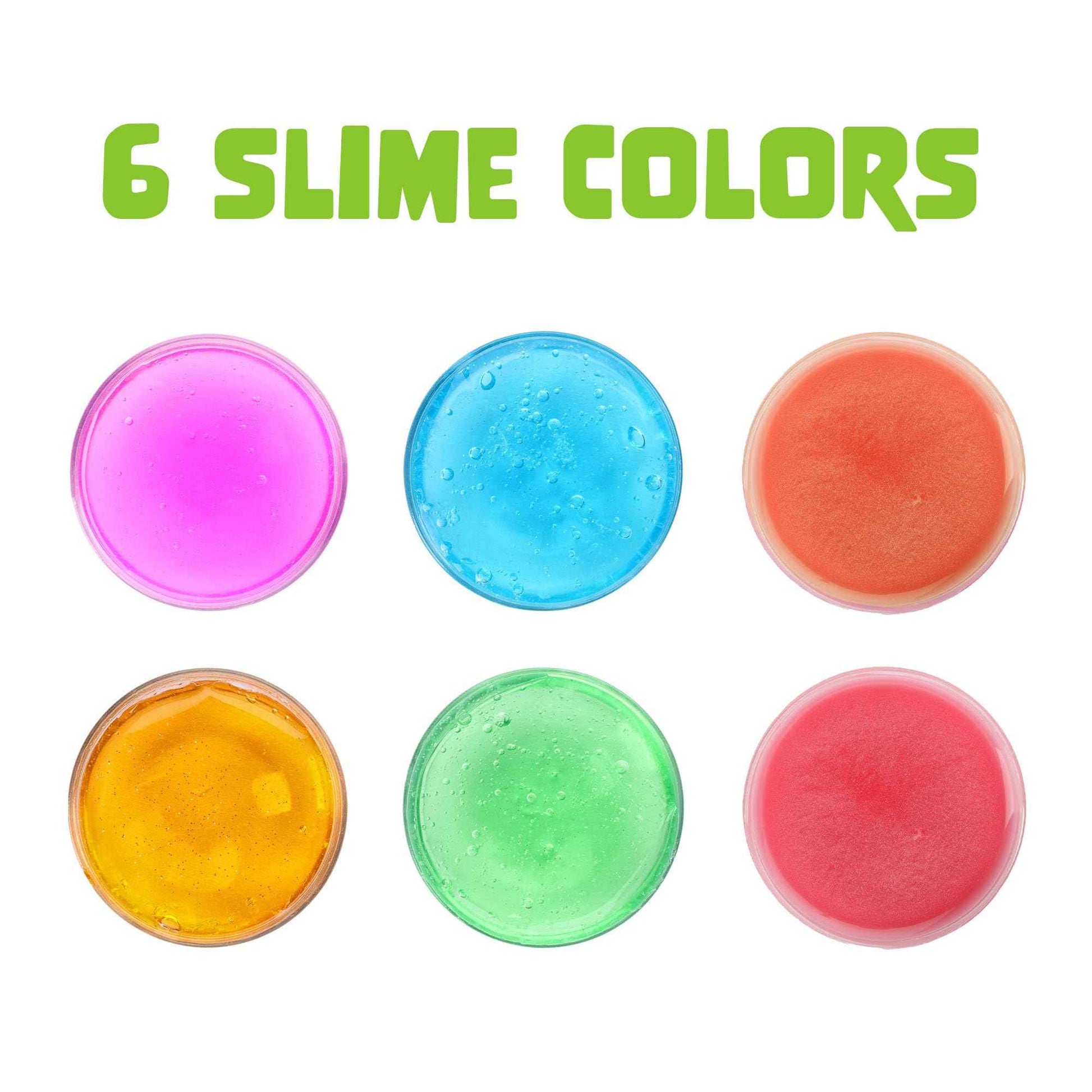 Bubble Bombs for Kids with Surprise Bath Slime Inside (6 Pack) - Colorful Sensory Toys Inside for Boys & Girls – Fizzes, Foams & Bubbles, Fruity Scents, Made in USA by Two Sisters