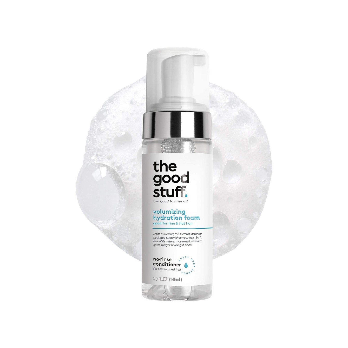 The Good Stuff Volumizing Hydration Foam Conditioner, 4.90 Ounce