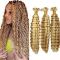 P27/613 Blonde Braiding Hair 20 Inch 3 Bundle Human Hair