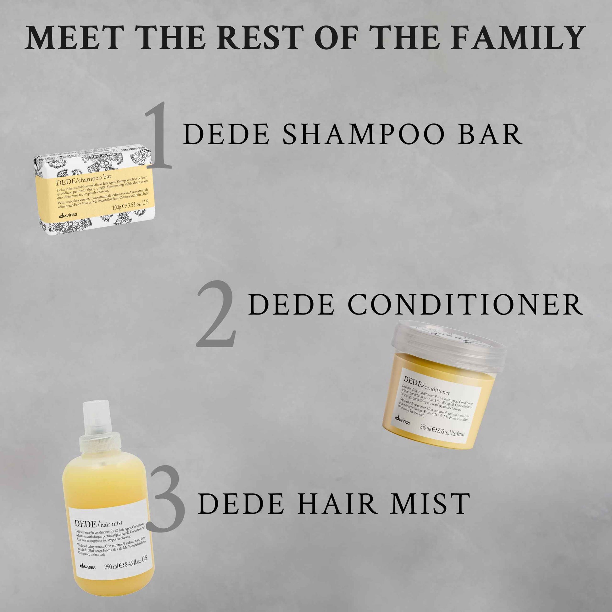Davines Dede Shampoo 8.45 Fl Oz
