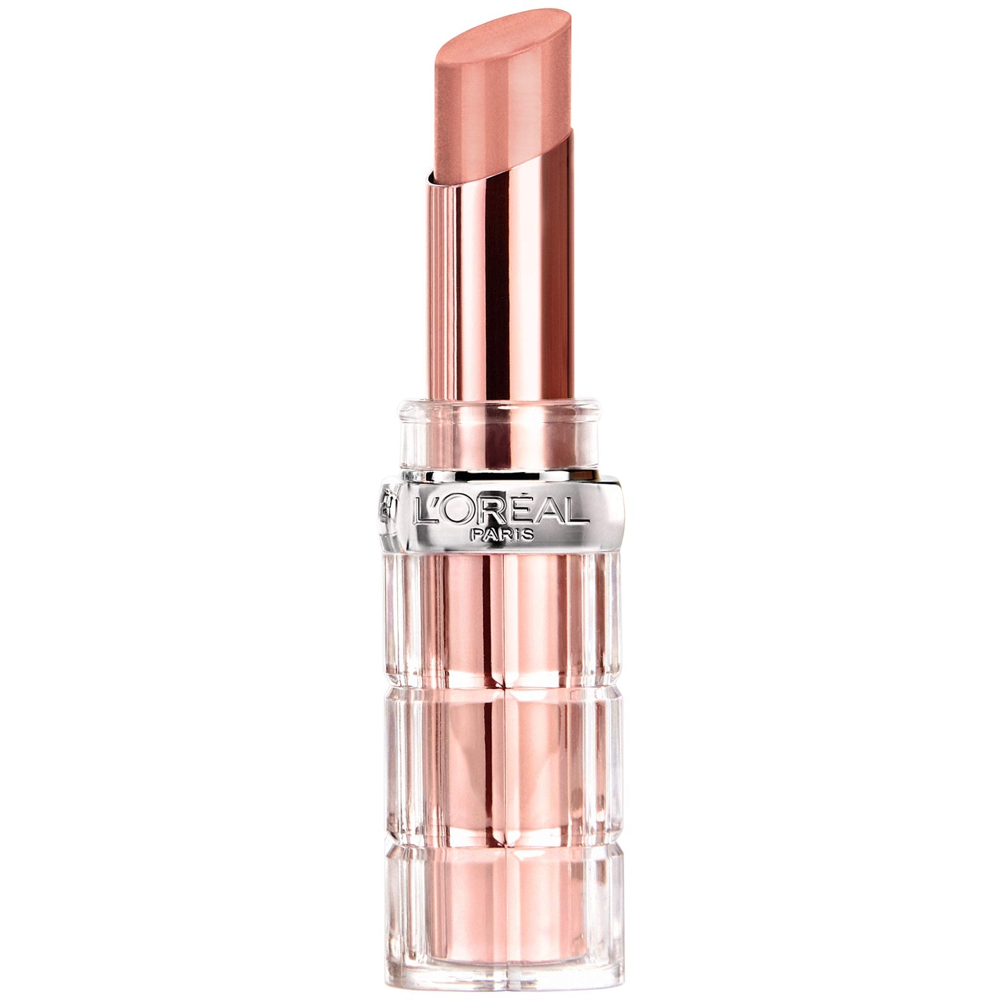 L'Oreal Paris Makeup Colour Riche Plump and Shine Lipstick, for Glossy, Radiant, Visibly Fuller Lips with an All-Day Moisturized Feel, Coconut Plump, 0.1 oz.