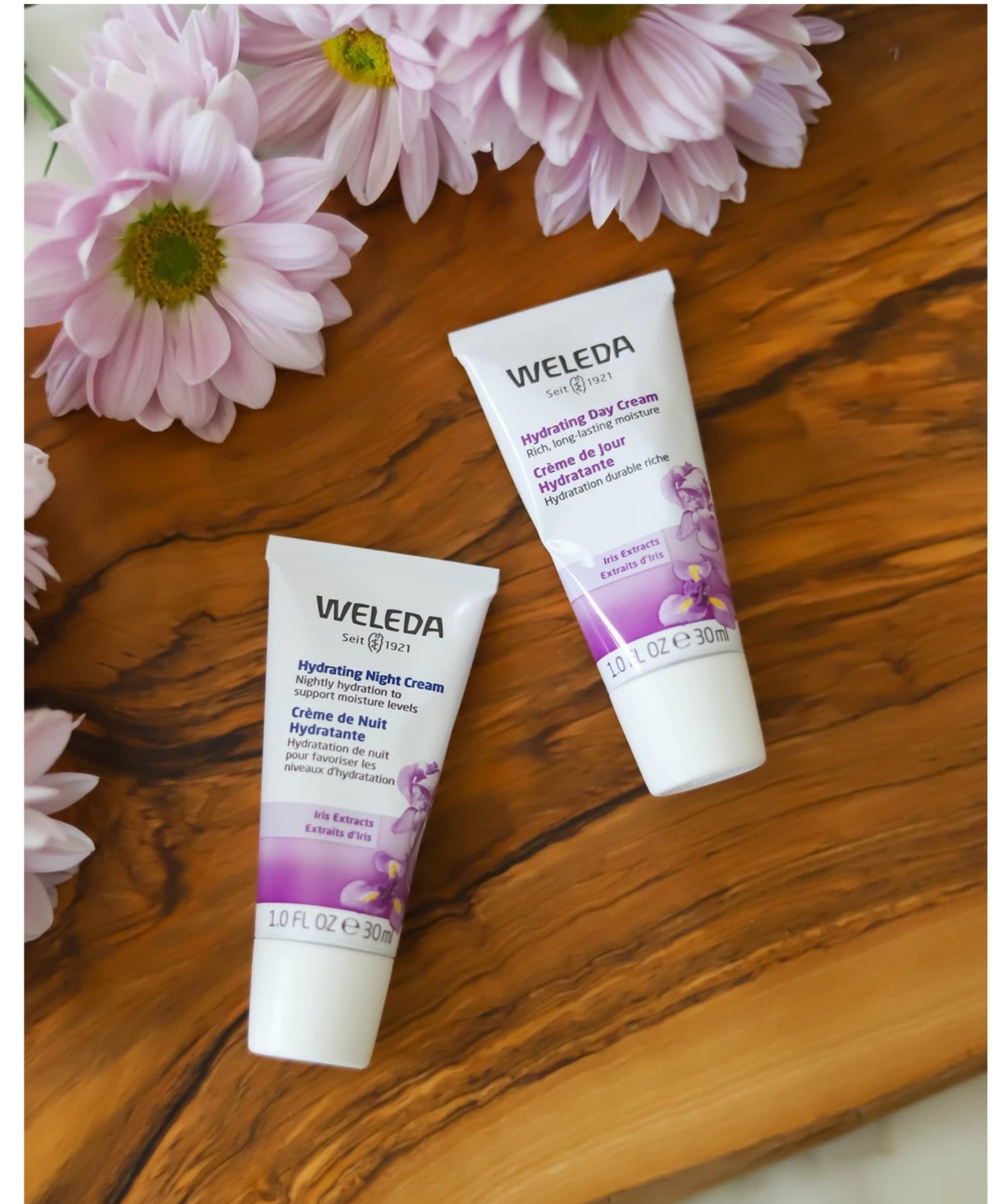 Weleda Hydrating Day Face Cream, 1 Fluid Ounce, Plant Rich Moisturizer with Iris Root, Jojoba Oil and Witch Hazel