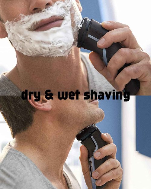 12 Pack Electric Razor Replacement Blades Compatible with rategist Electric Shaver Blades rategist Replacement Blades for rategist Electric Shaver WD-787, 2 Cleaning Brush