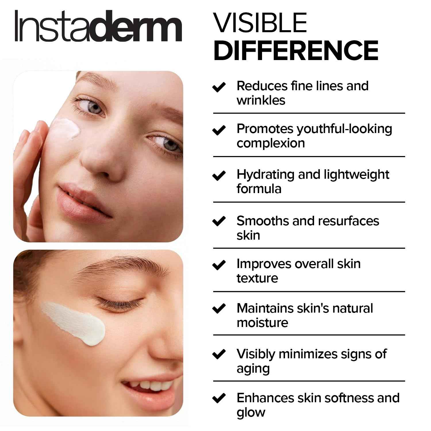 Glycolic Acid 15% Anti-Aging Wrinkle Cream- Reduces the Appearance of Fine Lines, Wrinkles, Age Spots, Dark Spots. Exfoliates, Smoothes Skin Texture, Tone & Improves Dull Looking Complexion.