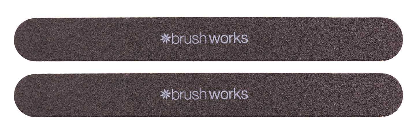 Brushworks Professional Nail Files - 2 Pack