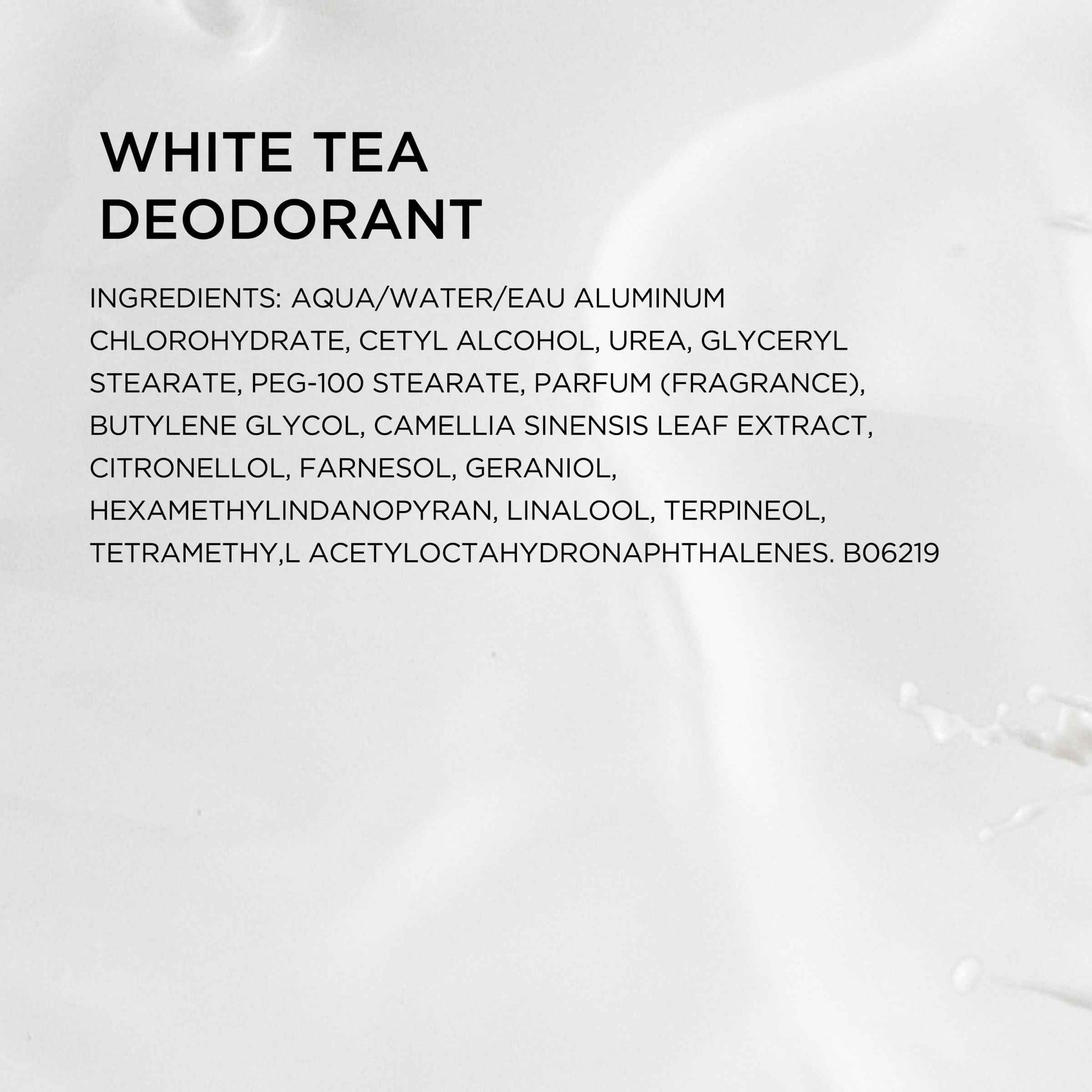 Elizabeth Arden White Tea, Women's Cream Deodorant, 1.5 Oz, Pack of 1