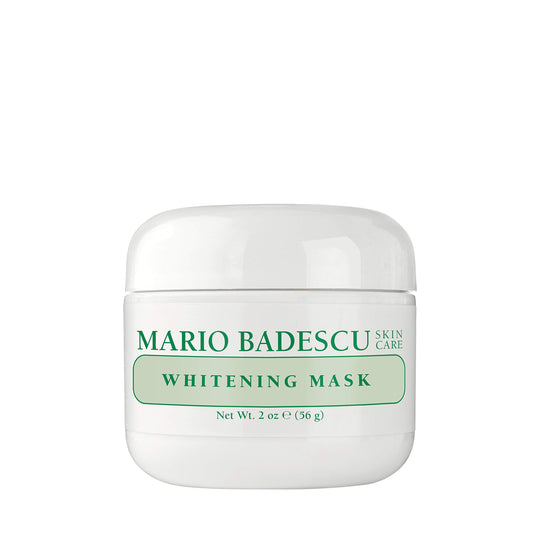 Mario Badescu Kojic Acid Whitening Mask - Illuminating Face Mask for Brightening, Hydration & Discoloration - With Grapeseed Oil, Beeswax & Vitamin E for Smoother, Radiant Skin, 2 Oz