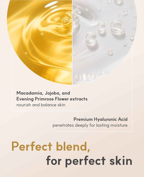 Here-Oh My First Hydrating Serum with Hyaluronic Acid | Facial Serum for Glowing Skin & Skin Barrier Repair | Korean Serum for Dry Skin & Sensitive Skin (5.24 fl oz)