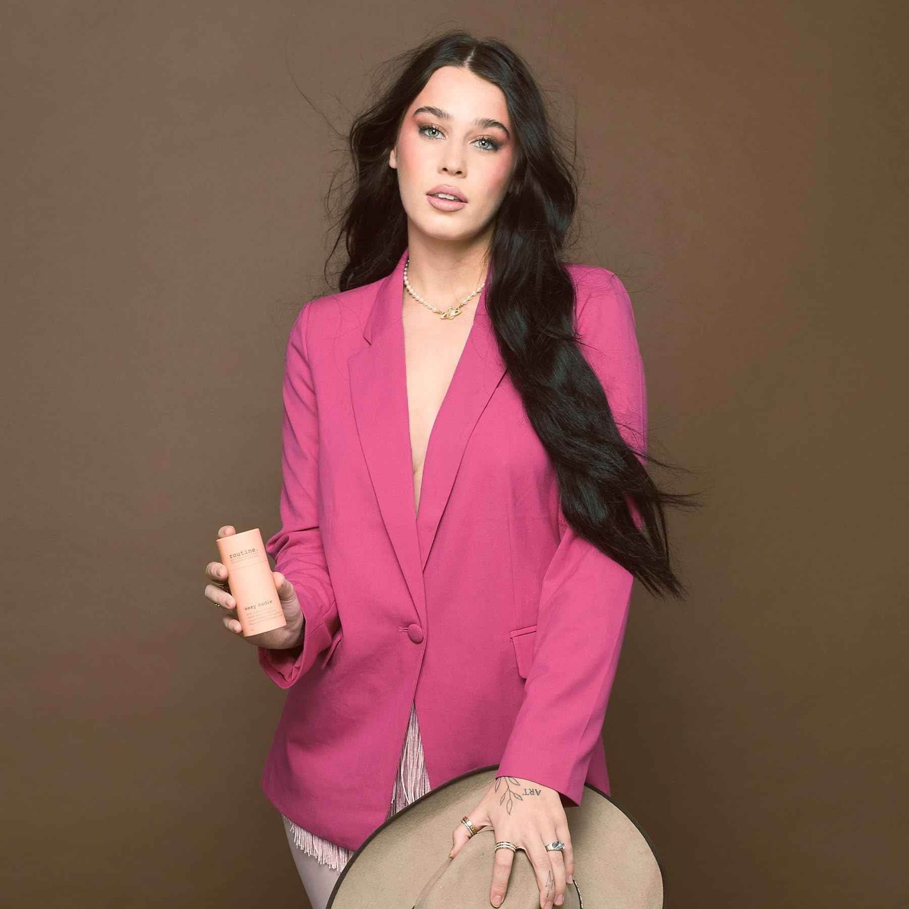 Routine Natural Deodorant Sexy Sadie Deo Stick | 50 grams Natural Deodorant Aluminum Free Natural Deodorant For Women & Men | (Stick Formula)