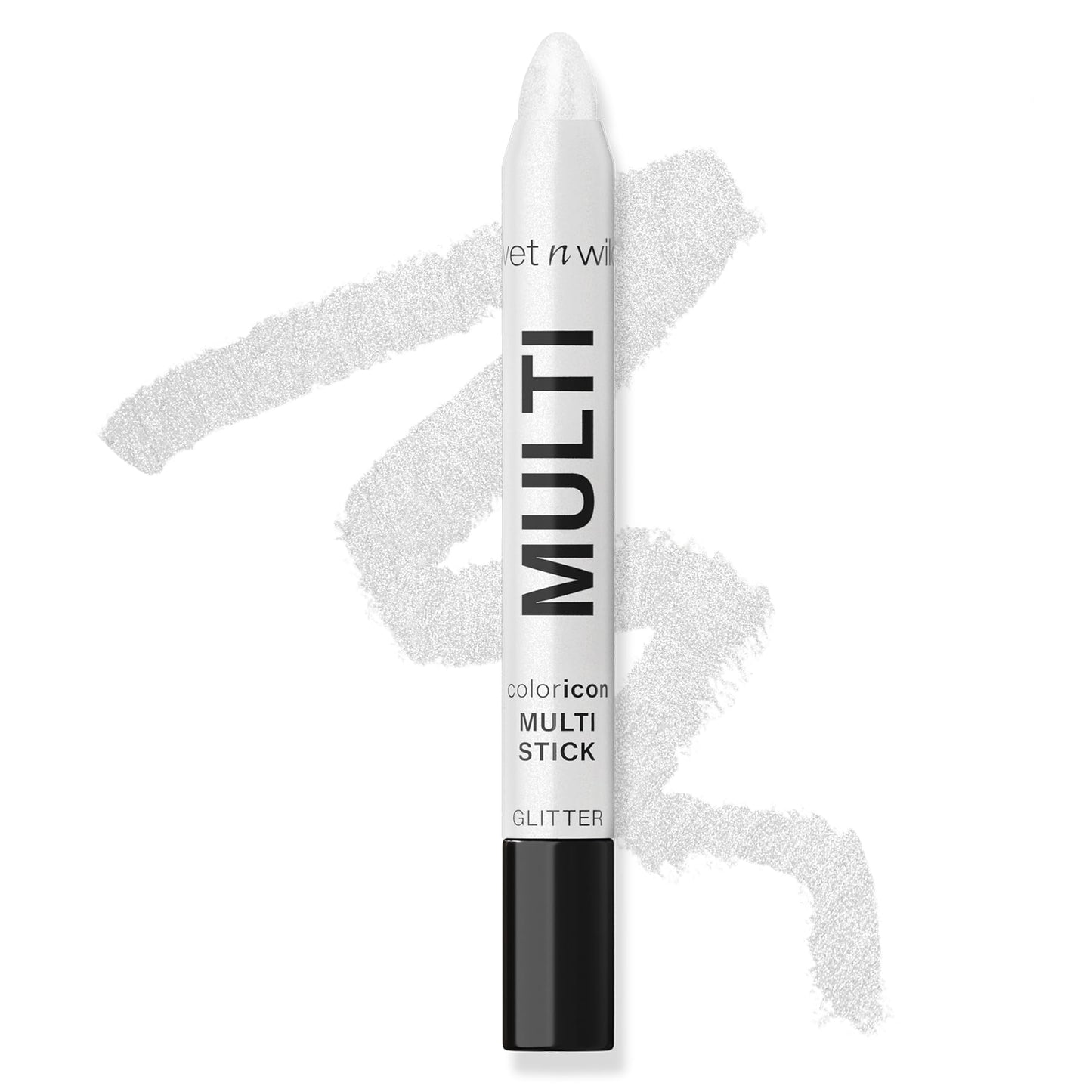 wet n wild Color Icon Cream Eyeliner Eyeshadow Multi-Stick, Moisturizing, Nourishing Velvety Cream-to-Powder Buildable & Blendable Formula, Cruelty-Free & Vegan - Snowy Skies