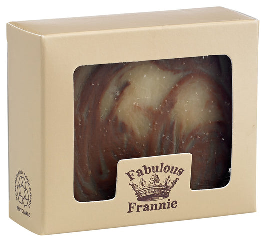 Fabulous Frannie Flower Fields Natural Herbal Soap 4 oz made with Pure Essential Oils (Geranium, Lavender and Ylang Ylang)