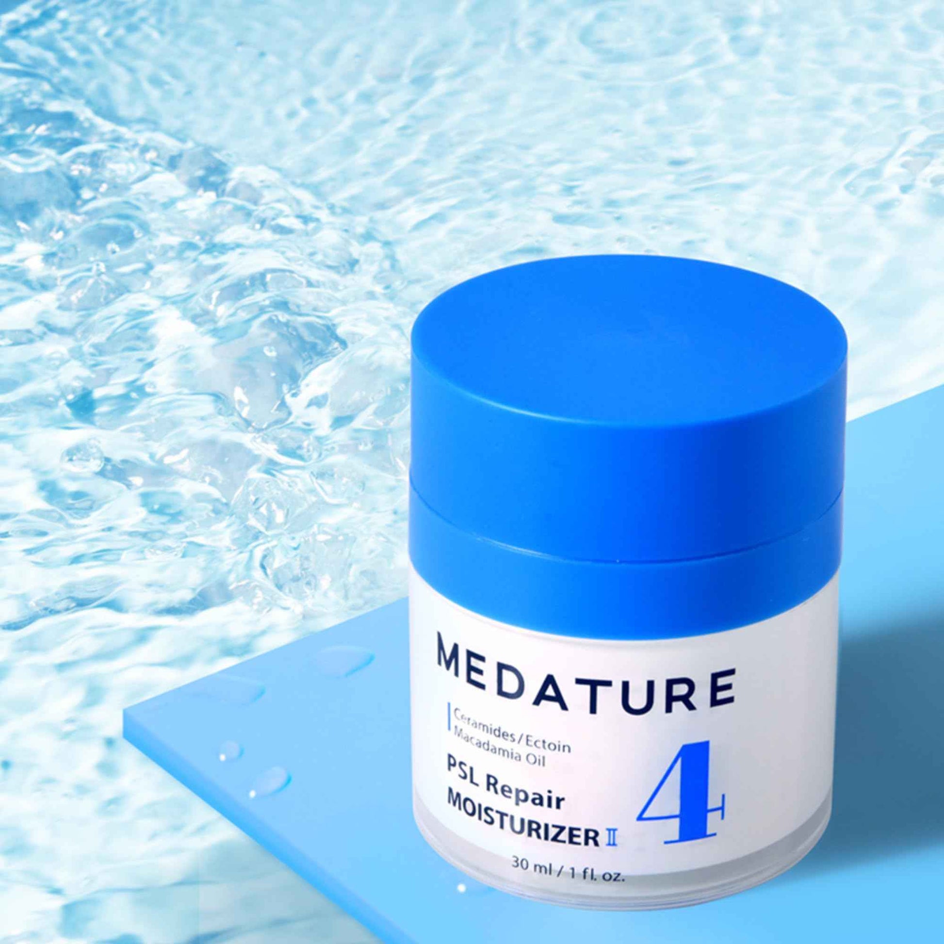 Medature PSL Repair Moisturizer II-Daily Moisturizer Face Cream with Ceramides for Dry & Sensitive Skin, Hydrates, Strengthens Skin Barrier, Calms Redness and Irritation, Anti-aging