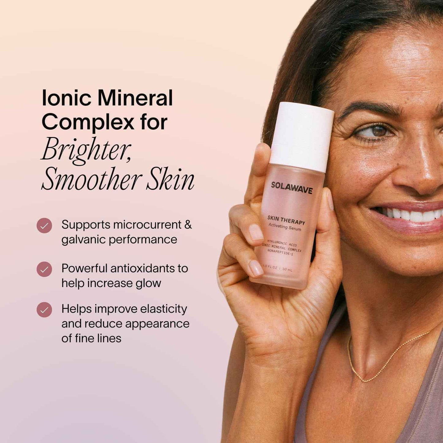 Microcurrent and Red Light Therapy Actvating Serum | For Skincare Wands 3-Pack with 2 Refills | Enhance Facial Skincare Wand Results by Solawave