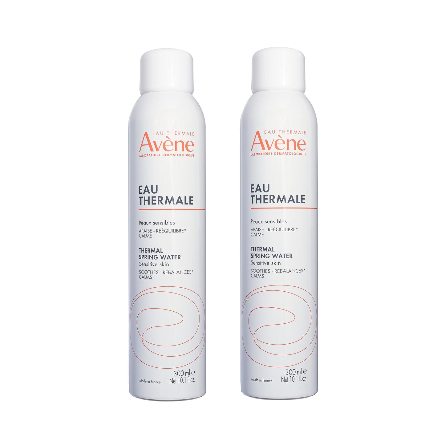 Avène Thermal Spring Water, Soothing Calming Facial Mist Spray Duo, 10.1 Oz, Set of 2