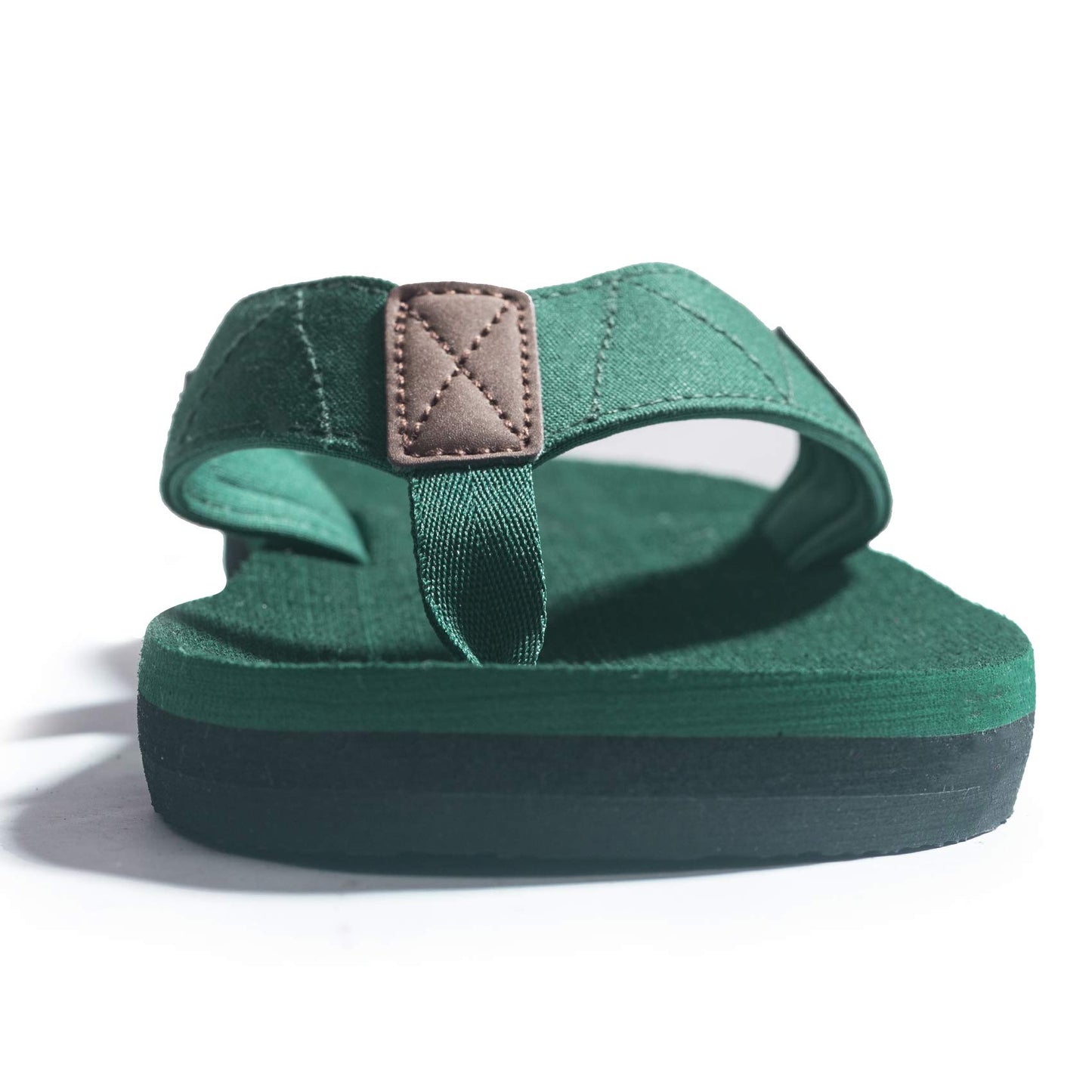 FITORY Men's Flip-Flops, Thongs Sandals Comfort Slippers for Beach Green Size 7