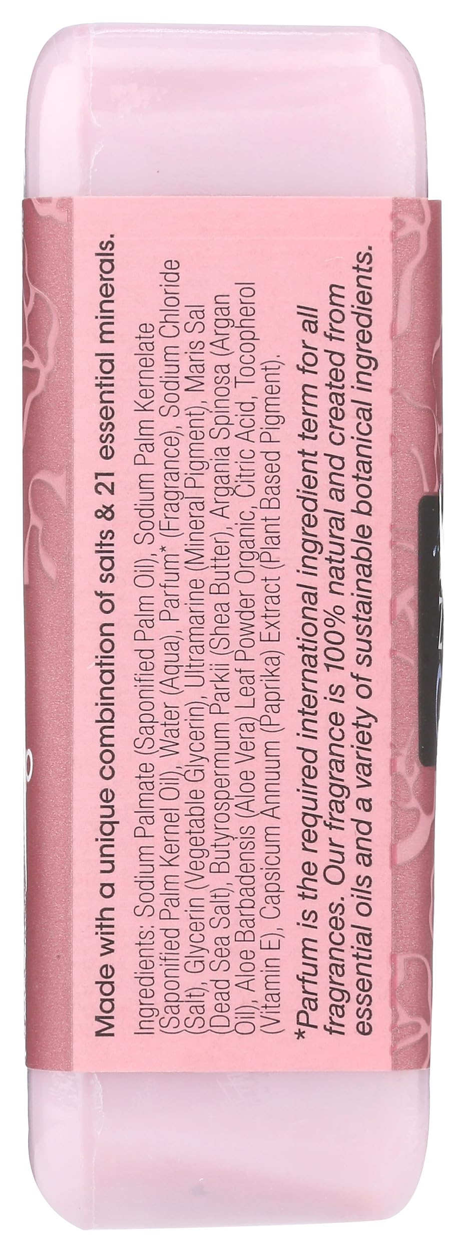 One With Nature Dead Sea Mineral Rose Petal Bar Soap, 7 Oz