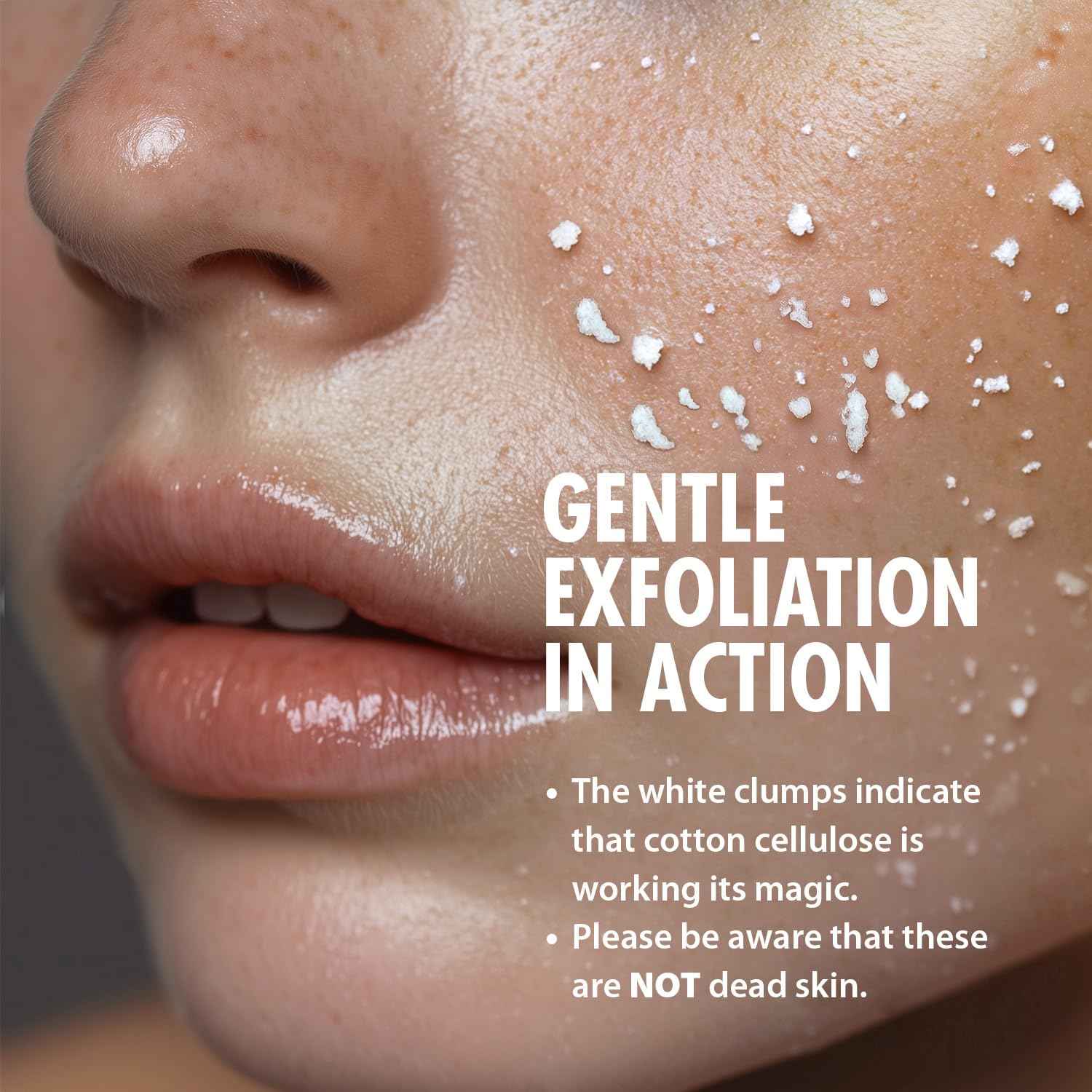 Ebanel Bundle of Gentle Exfoliating Face Scrub Peeling Gel and 30% AHA 2% BHA Chemical Peel Exfoliant Gel