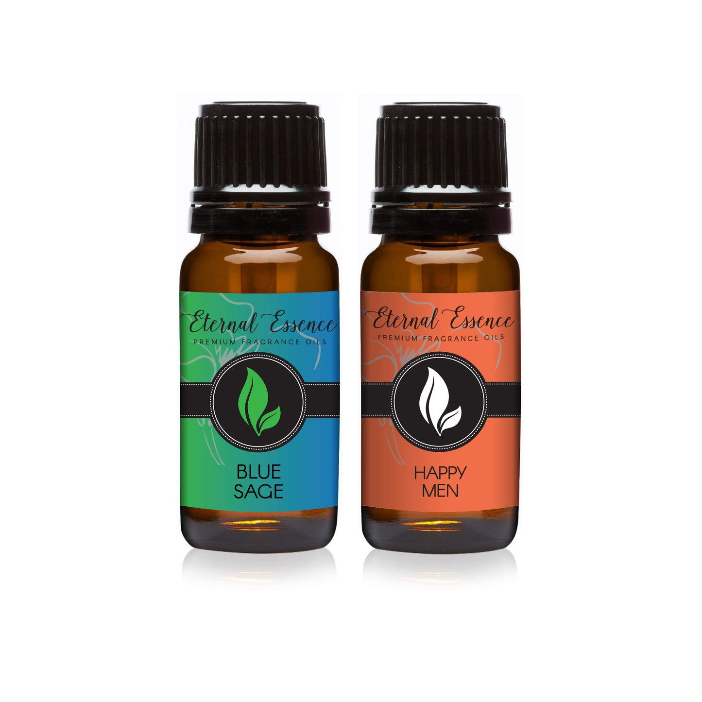 Pair (2) - Blue Sage & Happy Men - Premium Fragrance Oil Pair - 10ML