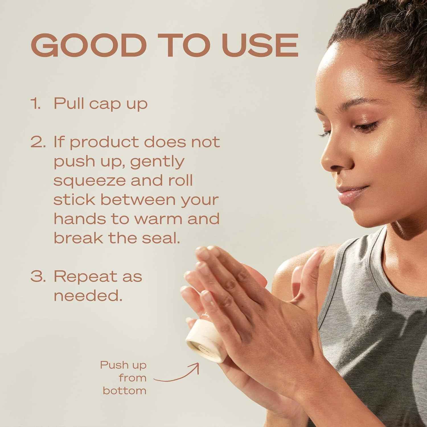 Hey Humans Aluminum Free Deodorant for Women and Men, Contains Naturally Derived Ingredients, Long Lasting Odor Control with Refreshing Essential Oils Pack of 4 Rosewater Ginger