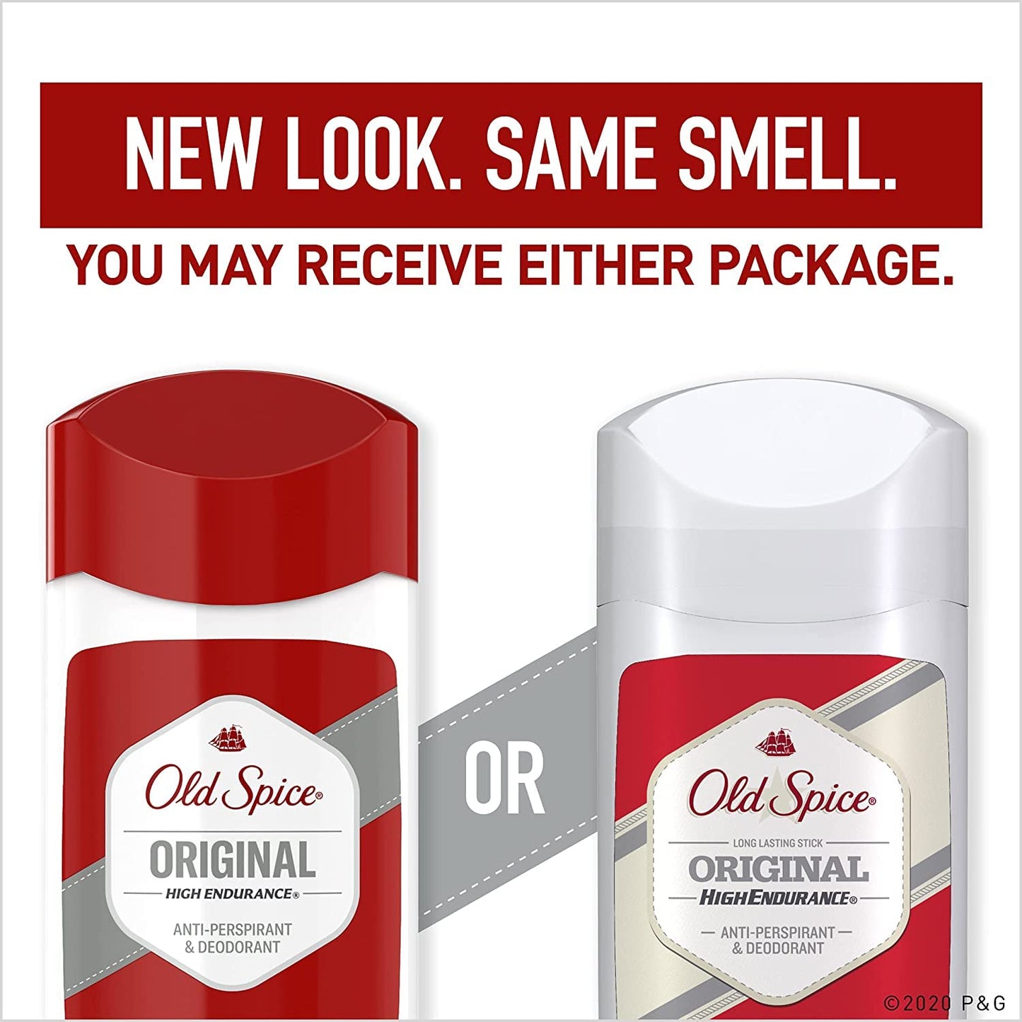 Old Spice High Endurance Anti-Perspirant & Deodorant, Original 3 oz (Pack of 5)