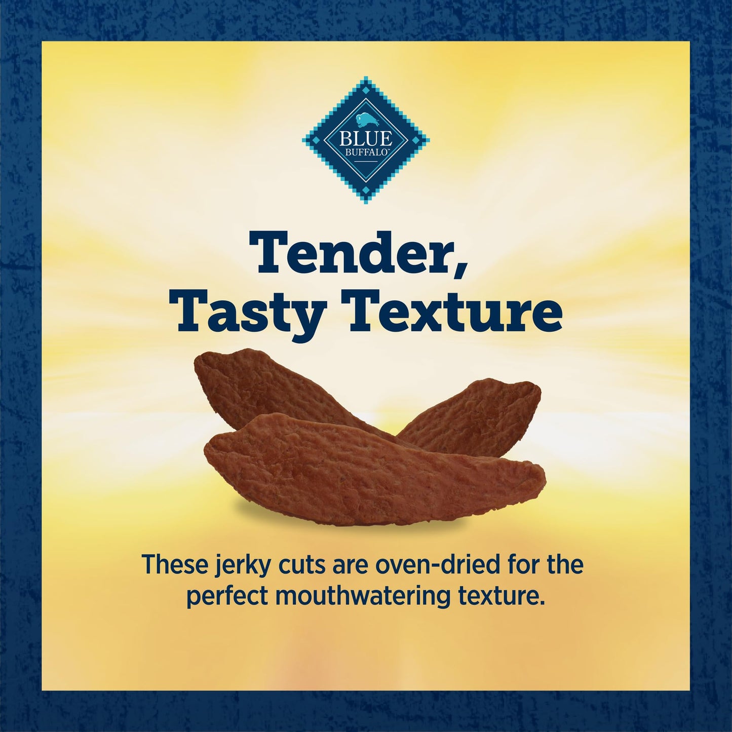 Blue Buffalo True Chews Premium Jerky Cuts Dog Treats, Made in the USA with Natural Ingredients, Beef, 20-oz. Bag