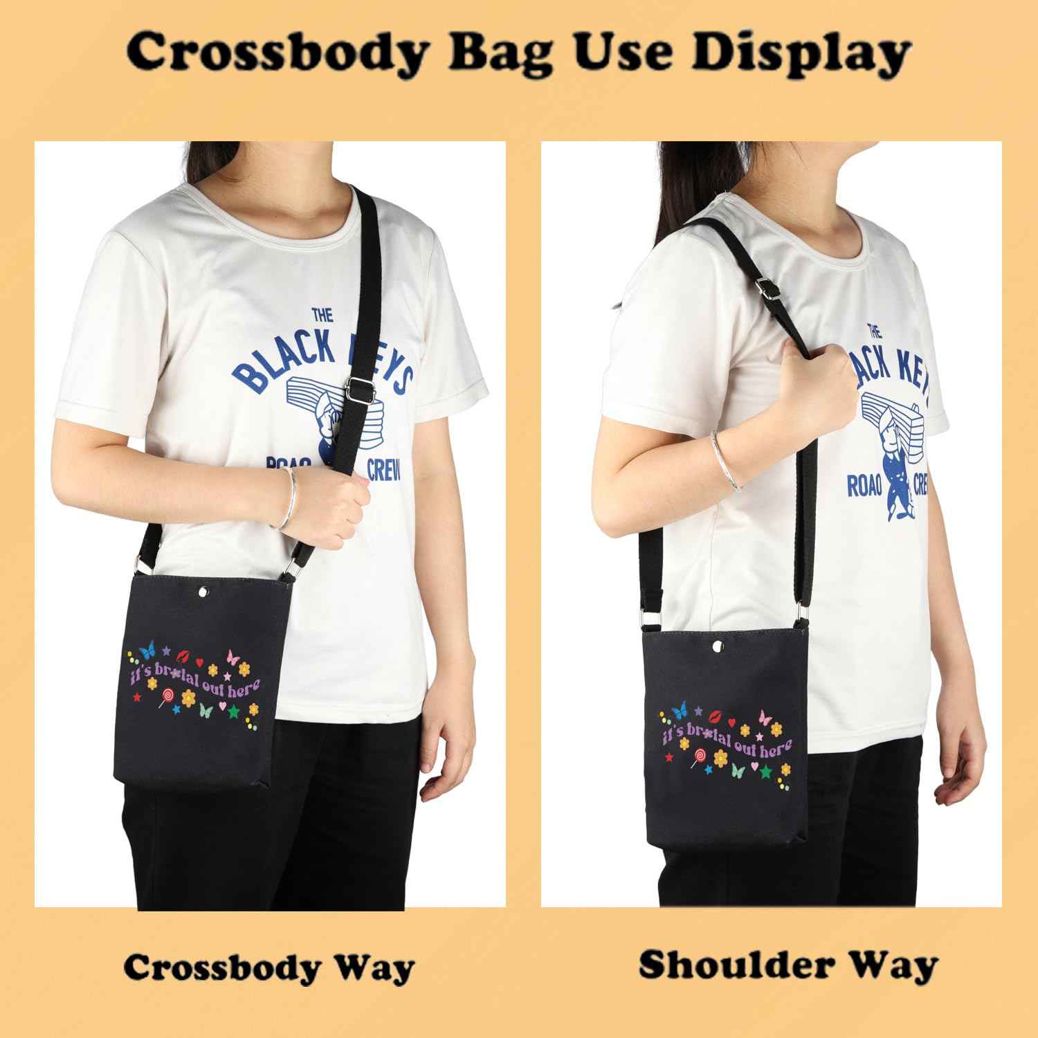 XYANFA Singer Makeup Bag Fans Gift singer Cosmetic Bag for Girls Music Lover Gift