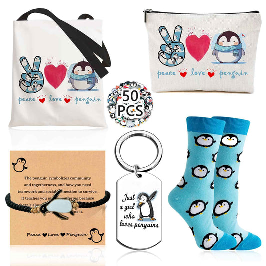CORNER RUNNER Penguin Gifts for Women -6Pcs Unique Inspirational Penguins Stuff For Penguin Lovers