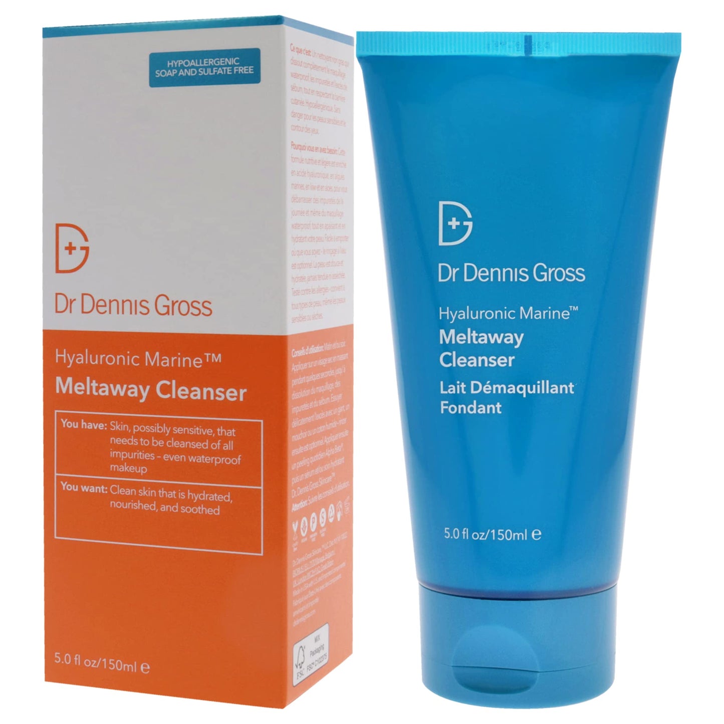 Dr Dennis Gross Hyaluronic Marine Meltaway Cleanser Cleanser Unisex 5 oz