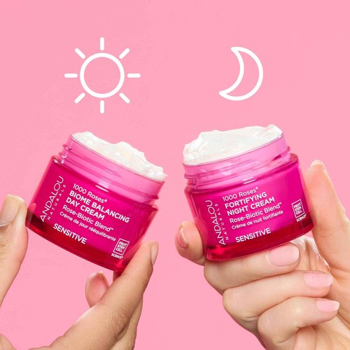 Andalou Naturals 1000 ROSES® Biome Balancing Day Cream