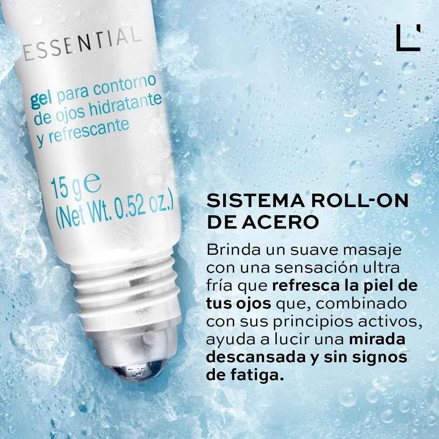L'Bel Essential Contorno de Ojos Hidratante y Refrescante - L'Bel Essential Moisturizing and Refreshing Eye Contour .52 oz (15g)