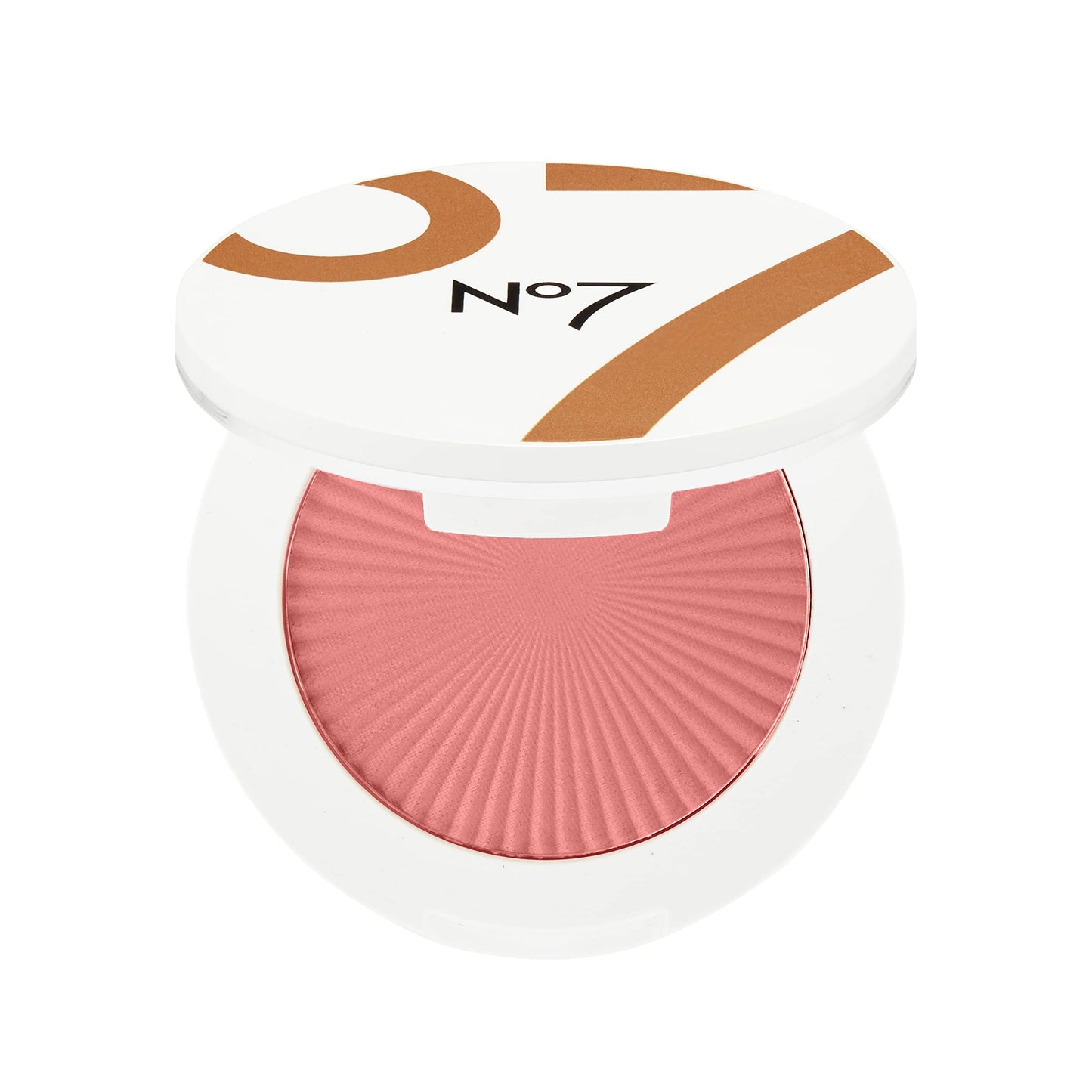 No7 Matte Powder Blush - Pomegranate - Loose Blush Makeup Palette for Instant Flush of Color - Makeup Powder for Face with Skin Conditioning Vitamin E (3g)