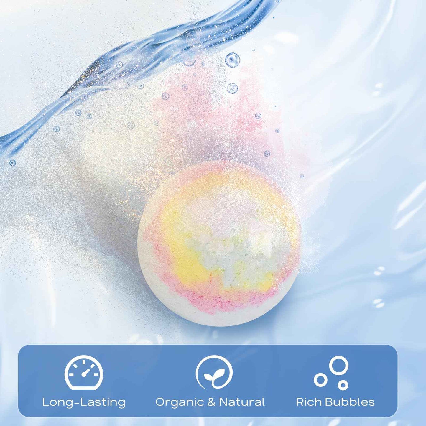 Pahxu Bath Bombs 20 PCS Set, Organic Bath Bombs with Natural and Safe Essential Oil, Handmade Rich Bubble for Skin Moisturizing, Present for Her/Him, Girls, Women, Wife, Mother