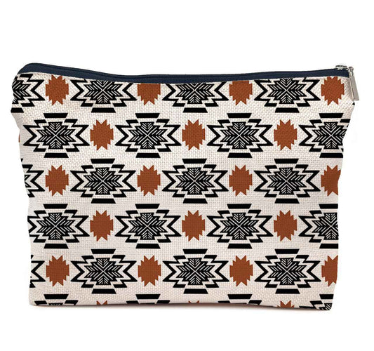 IWXYI Western Makeup Bags With Zipper - Travel Toiletry Gifts For Women