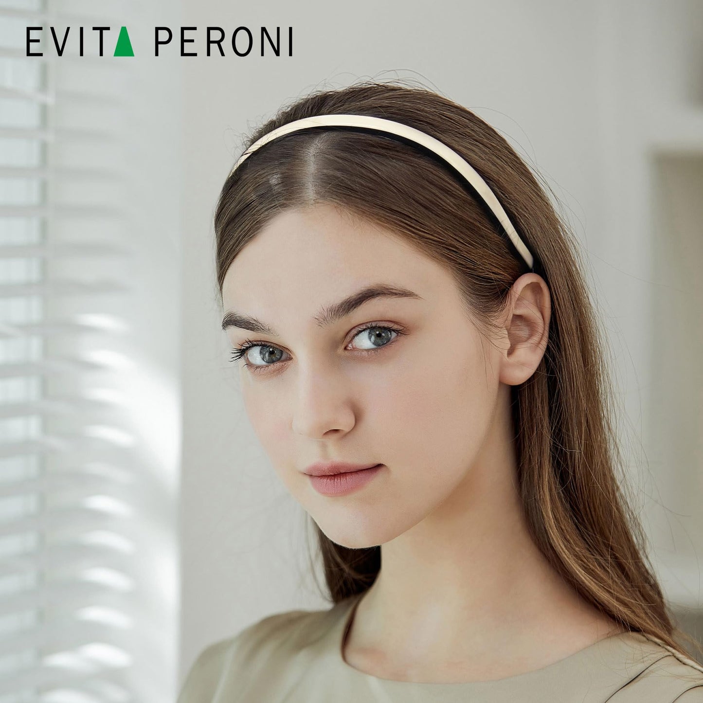 EVITA PERONI Hair Band Designed for Eyewear Black and White Glasses headband No Pressure, No Headache, Comfortable Headbands for Women Non Slip, Head Bands for Women's Hair