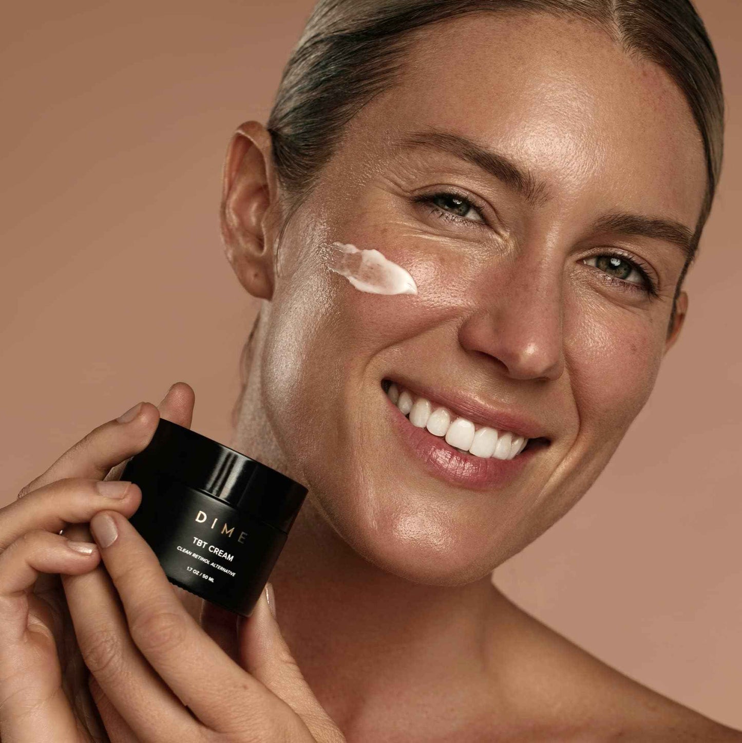 DIME Beauty TBT Cream, Anti-Aging Retinol Cream Alternative and Face Moisturizer with Bakuchiol, Lightweight Night Cream 1.7 oz / 50 ml