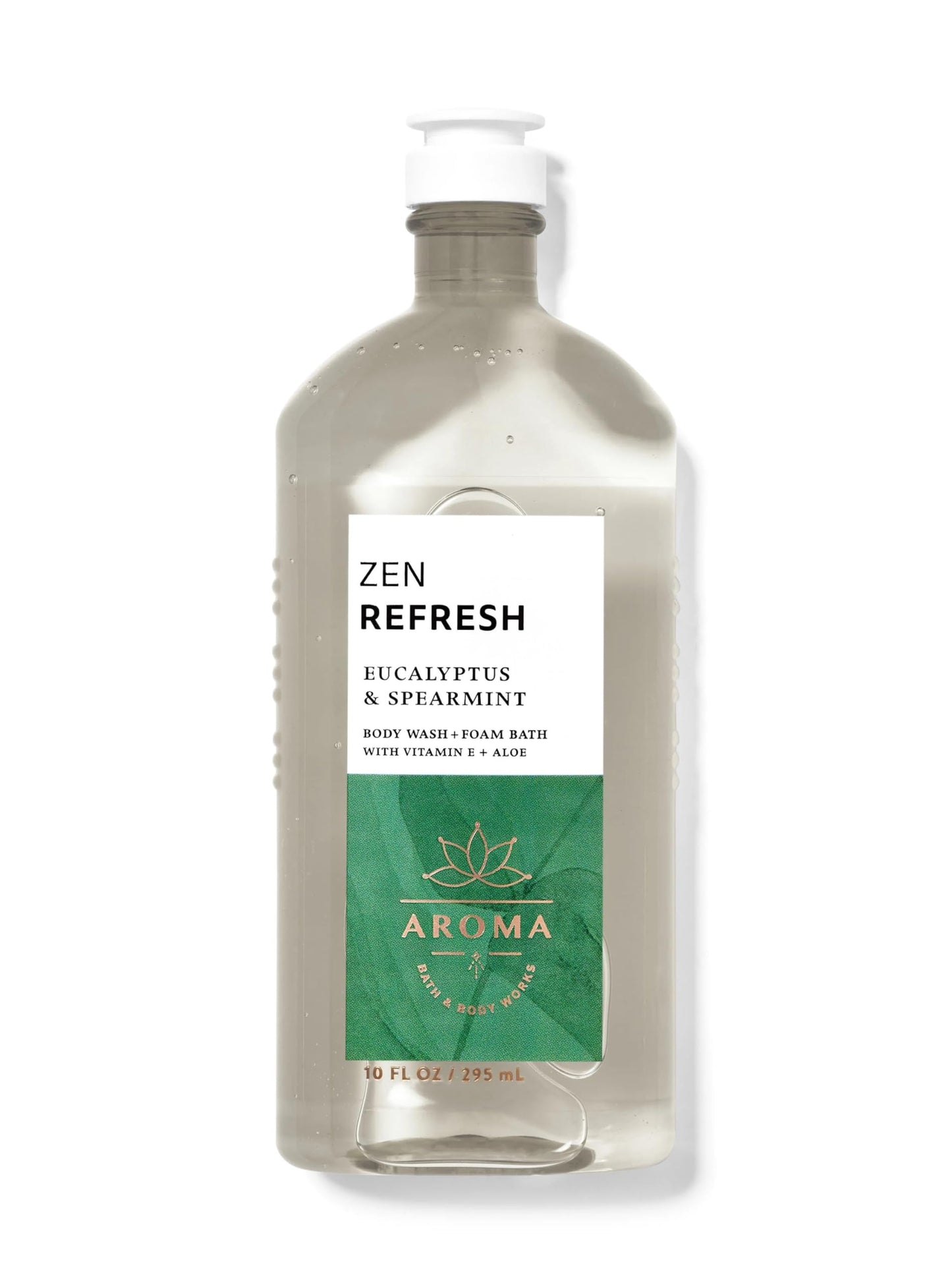 Bath & Body Works Aromatherapy Eucalytus + Spearmint Body Wash & Foam Bath, 10 fl oz (Eucalytus + Spearmint)