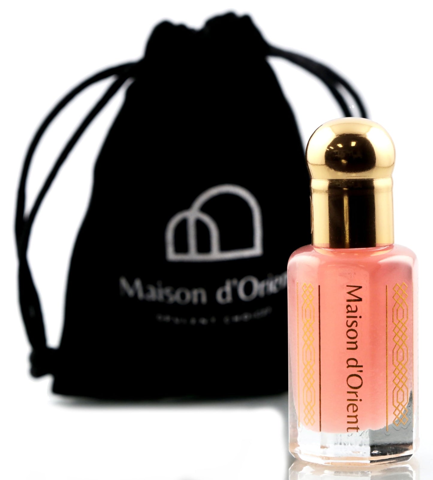 Maison d'Orient PINK MUSK 12mL | Pink Tahara Perfume & Body Oil | Fragrance House Oil Perfumery Dubai | Original Misk Blend | Vegan, Alcohol-Free Arabian Perfume for Women