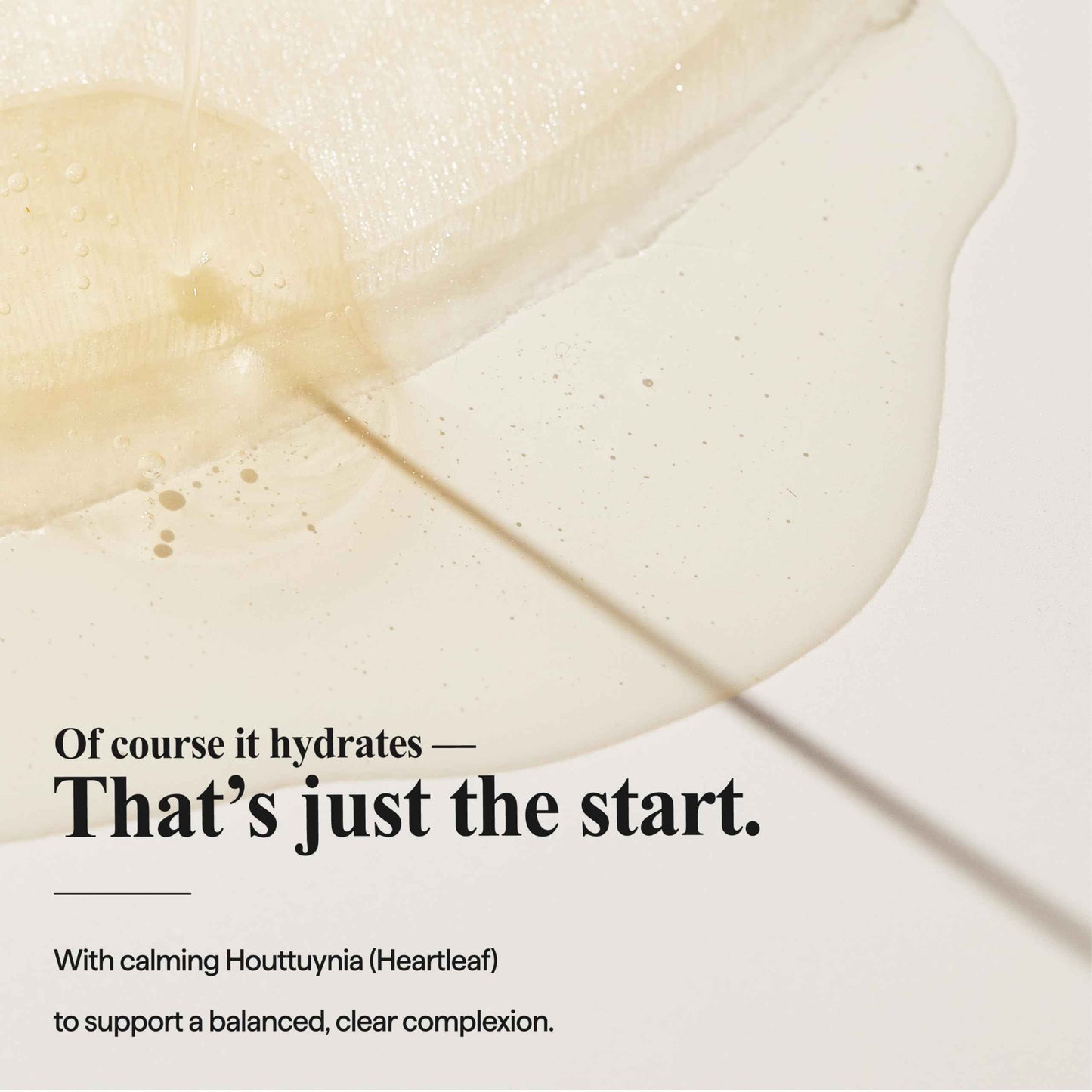 All Natural Houttuynia Cordata Mask Sheet - Heartleaf Soothing & Sebum Control Facial Sheet Mask, Gentle Formula for Daily Use (13ea)