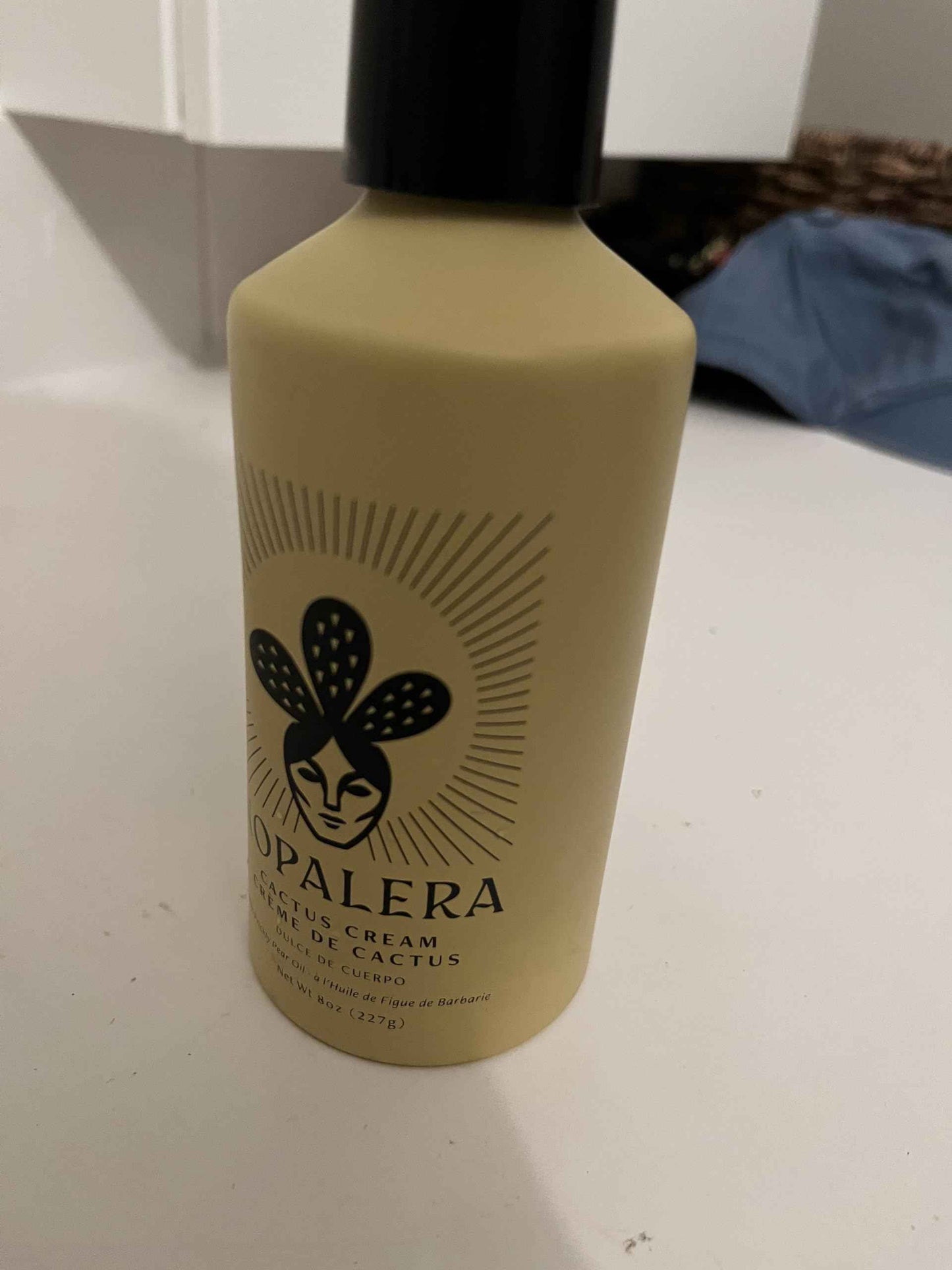 Nopalera Dulce de Cuerpo Cactus Cream - Moisturizing Body Lotion with Prickly Pear Oil, Amber, Citrus, and Warm Vanilla Fragrance, Vegan, 8 oz.