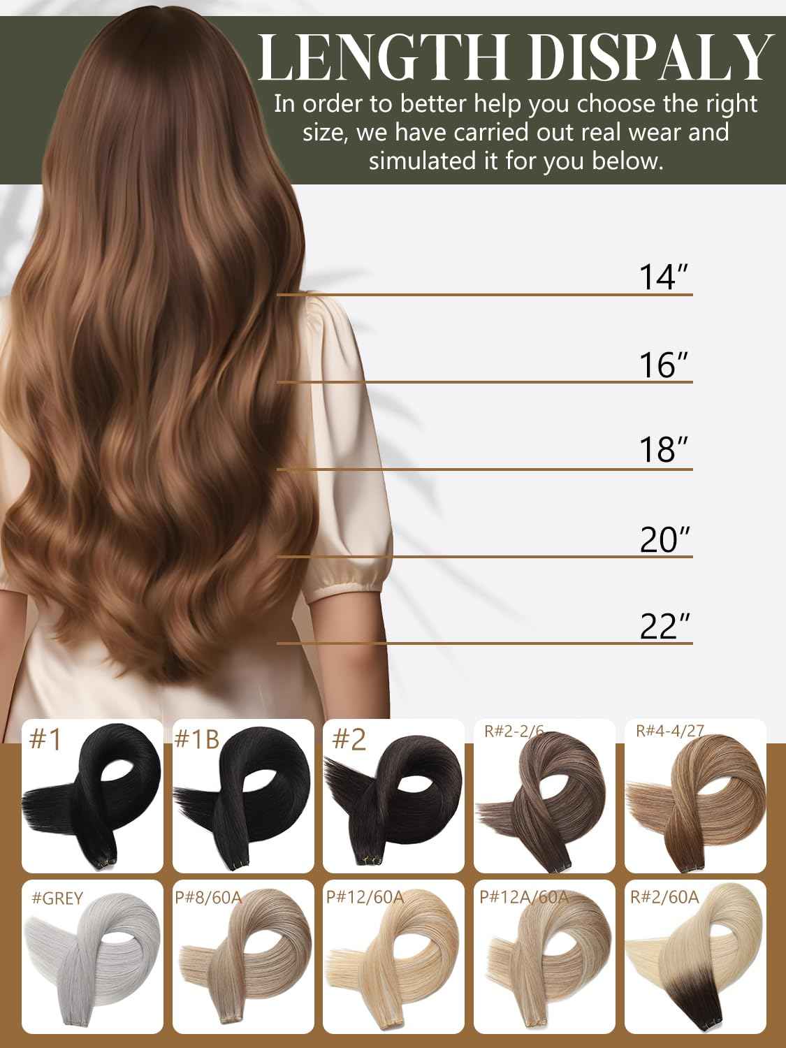 Loxxy Genius Weft Hair Extensions Real Human Hair 18inch Grey Sew in Extensions Real Human Hair Extensions Natural Hair Genius Weft for Short Hair One Piece