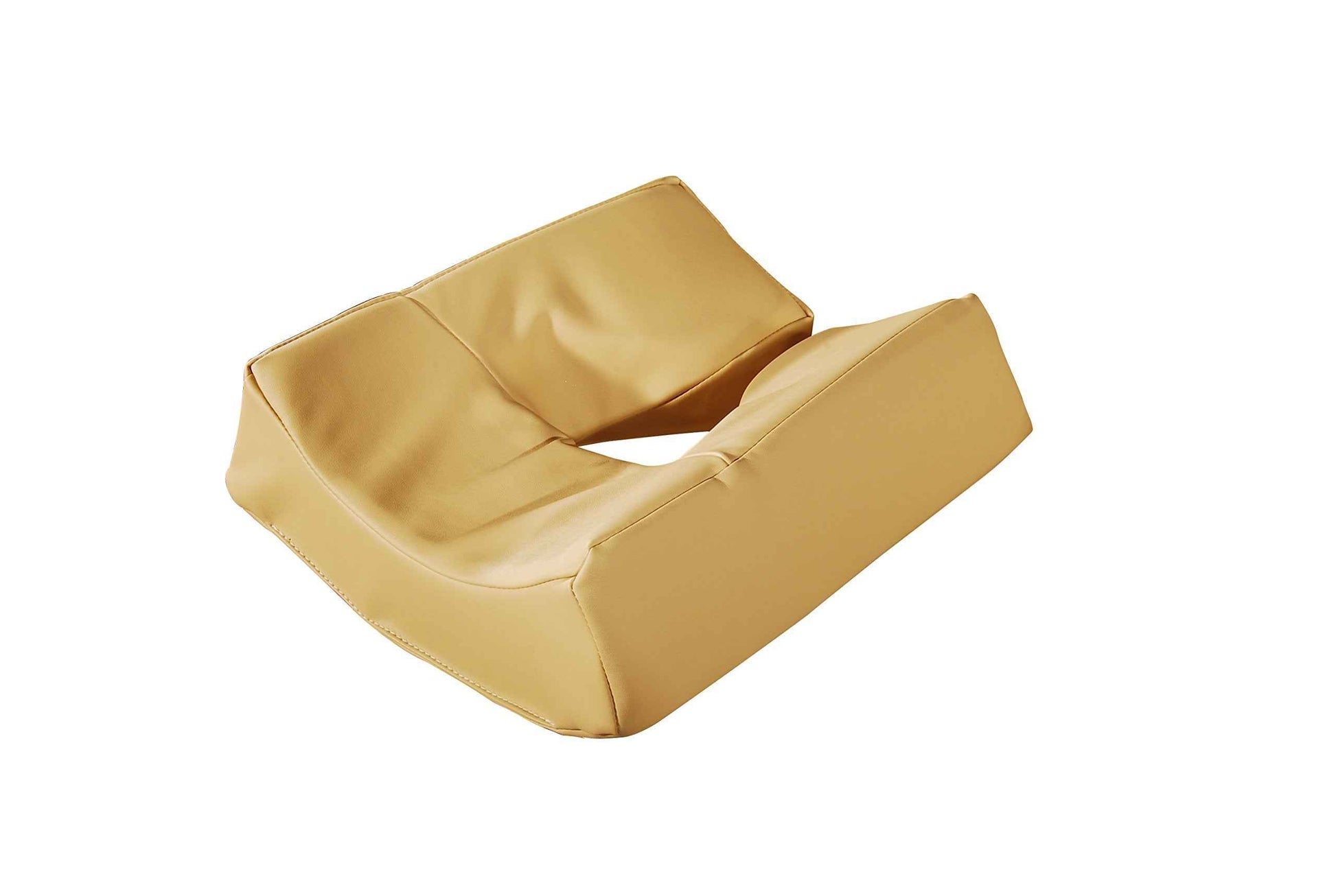 Master Massage Patented Memory Foam Ergonomic Dream Face Cushion Pillow Headrest, Cream