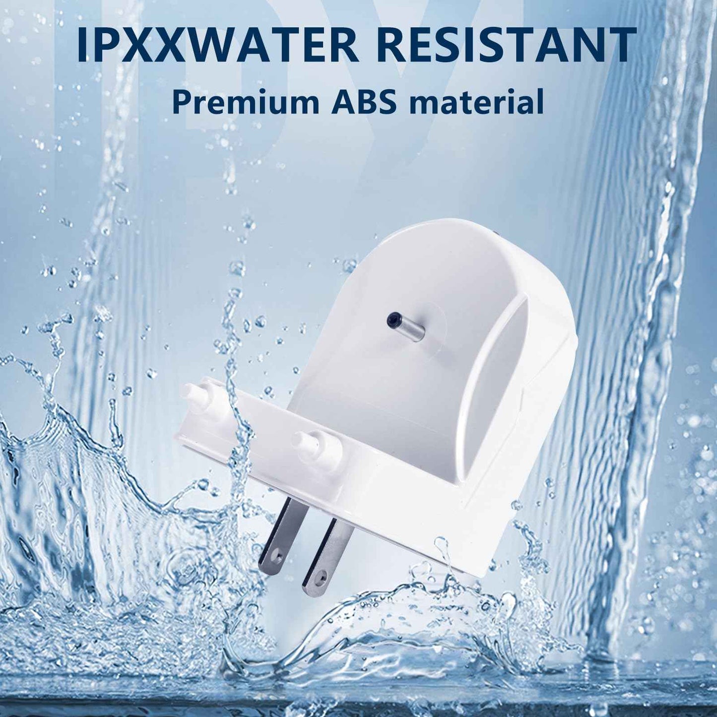 Wall Charger for 7AM2M AM105/AM110 /Fairywill/Bitvae/Dnsly/Vekkia/Gloridea/Sboly/Electric Toothbrush, (Not for 7AM2M AM100 AM101 AM103) (White)