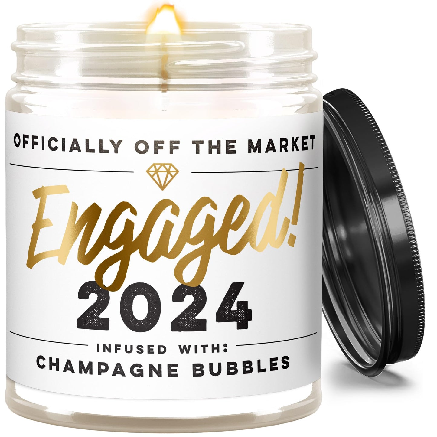 2024 Engagement Gifts for Couples, Bridal Shower Gifts for Bride Gifts, Bachelorette Gifts for Bride to Be Gifts, Engagement Gifts for Her, Gifts for Newly Engaged Couples, Wedding Shower Gifts - 9oz