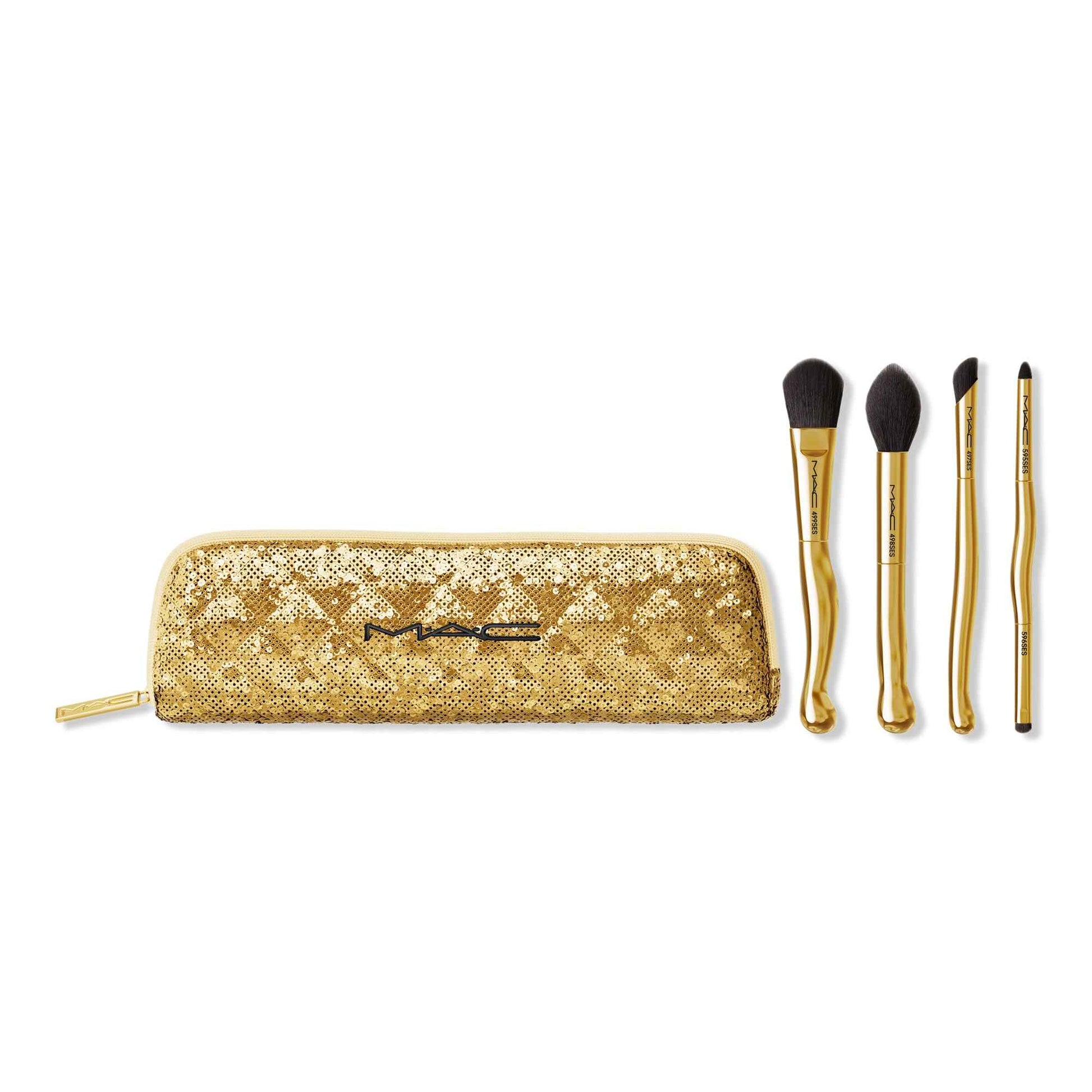 MAC Golden Touch Mini Brush Kit, 5 Piece Set