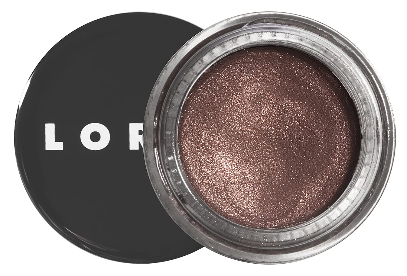 LORAC Lux Diamond Crème Eye Shadow | Metallic Shimmer Eyeshadow Powder | Velvet Brown