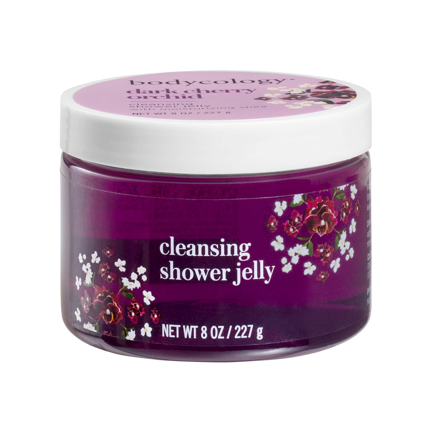 Bodycology Shower Jelly - Gentle Cleanser - Dark Cherry Orchard - 8 oz