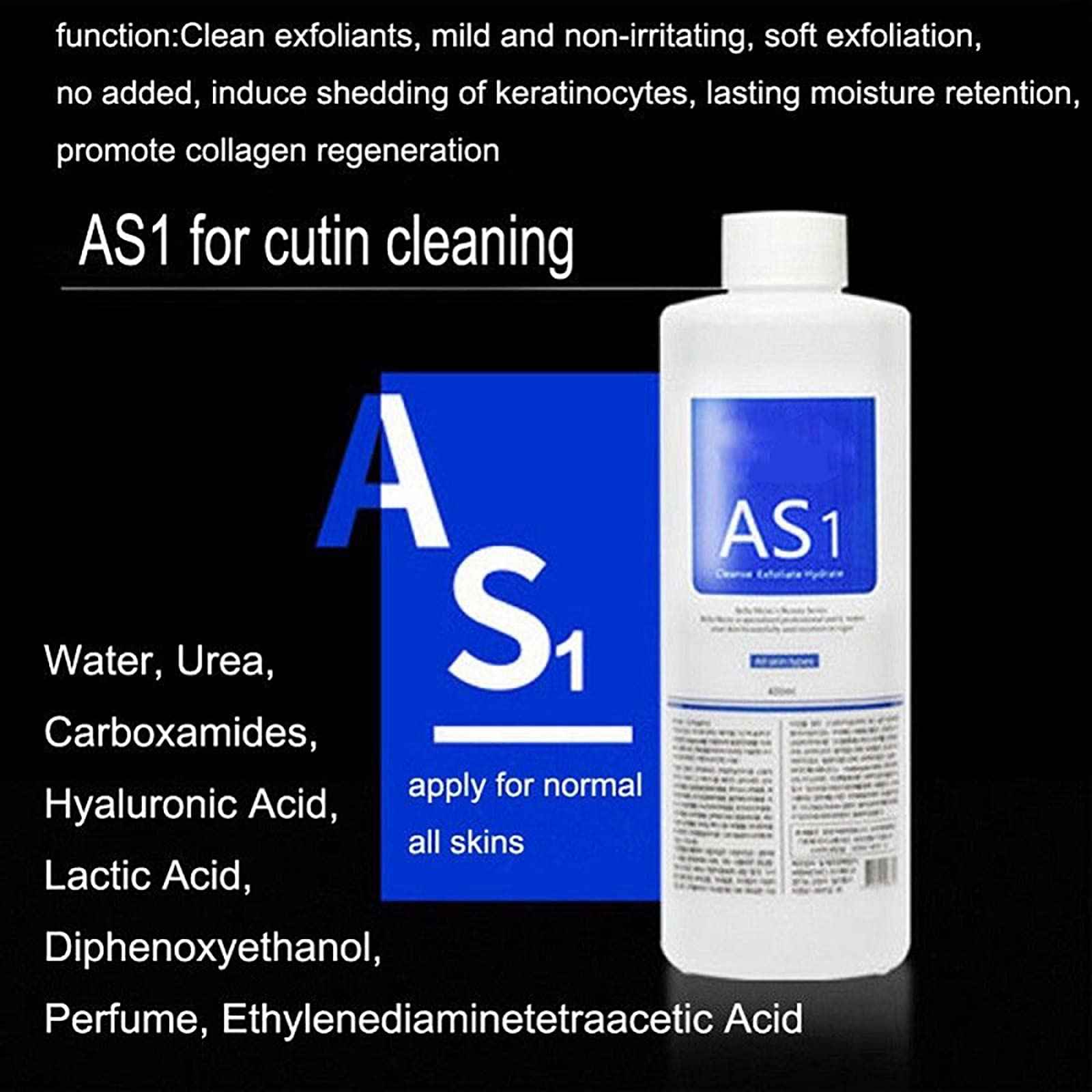 ADrivWell Aqua Peeling Solution AS1 SA2 AO3 facial Serum Cleaning Liquid 400ml Moisturizing Skin Care for facial machine solution