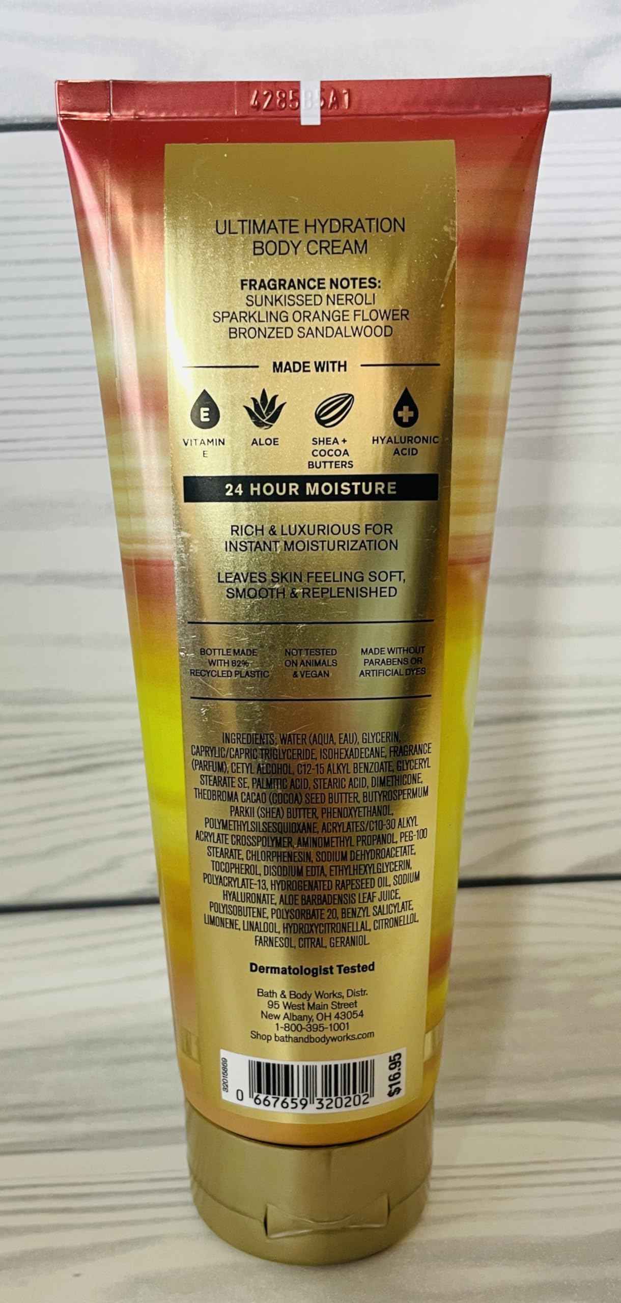 Bath & Body Works In The Sun Ultimate Hydration Body Cream 8 Ounces Pack of 2