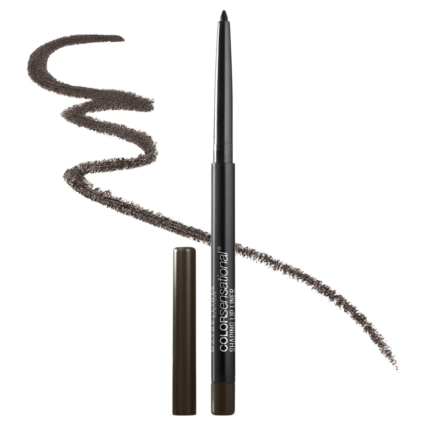 Maybelline New York Color Sensational Shaping Lip Liner Makeup, Raw Chocolate, 0.01 oz.